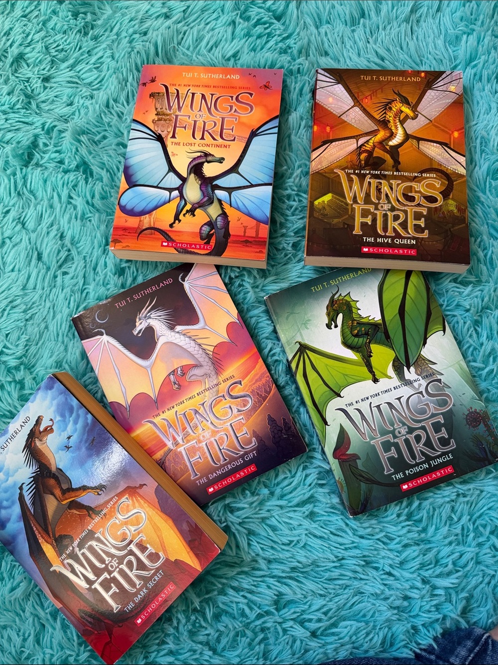 Wings of Fire Books 4 and 11-14